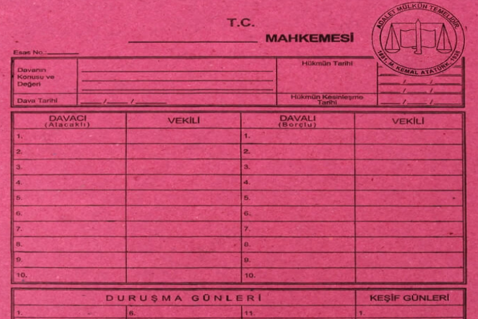 Pembe İcra Dosyası