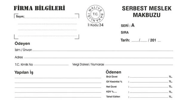 Serbest Meslek Makbuzu Hesaplama